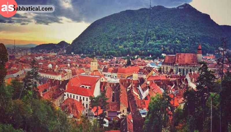 Brasov is a gem of the city surrounded by the Carpathian Mountains.