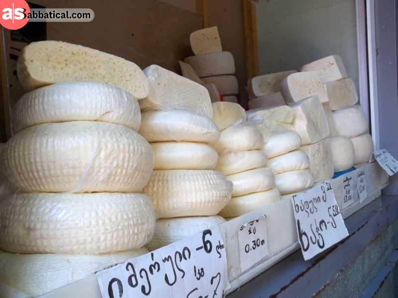 Taste some of the cheese variants of Georgia on the Cheese Festival.