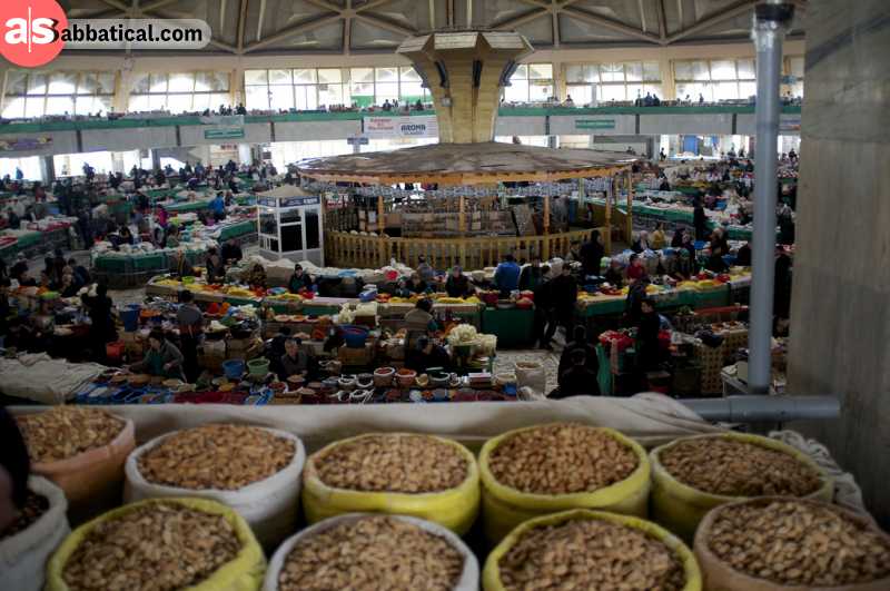 Chorsu Bazaar in Tashkent will really give you a perspective on where is Uzbekistan.