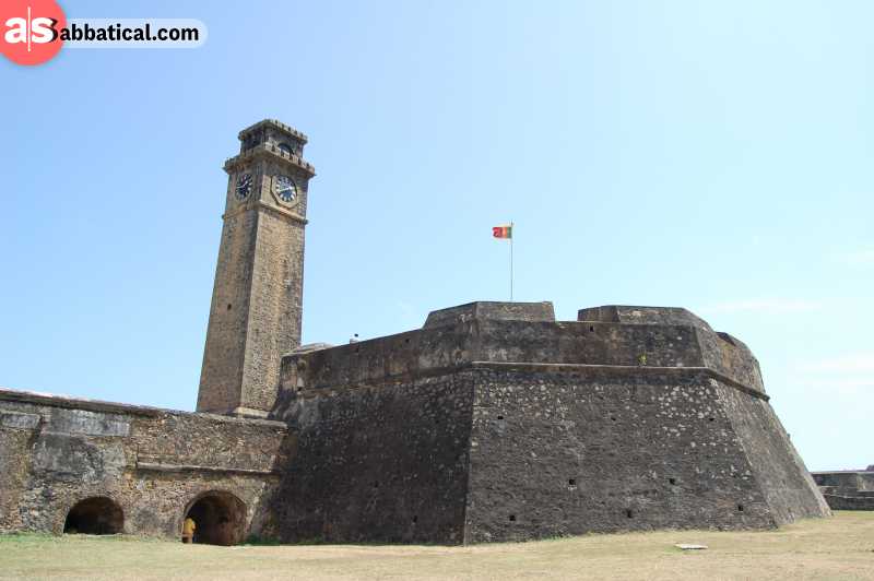Galle Fort is a remnant of the colonial history 2 hours away from Colombo.