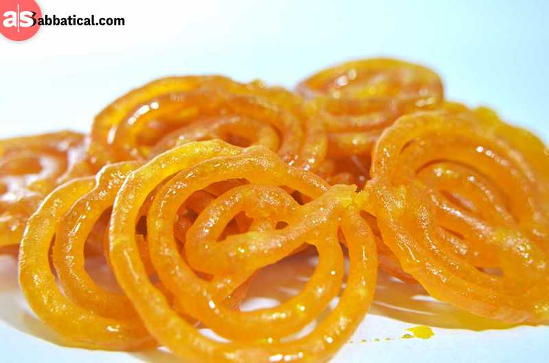 Jalebis is one of the main desserts of Pakistan.