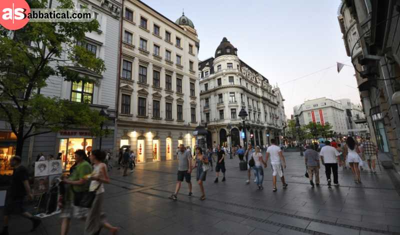 Most popular street in Belgrade