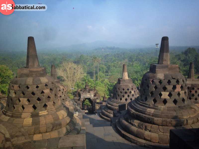 Borobodur Temple is considered as one of the 7 wonders of the world.