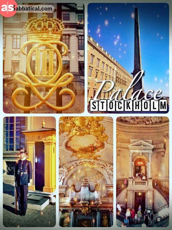 Palace Stockholm - residence of the Swedish Monarch in the heart of Stockholm city