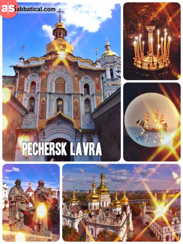 Pecherska Lavra - monastery of the caves - used to be the Christians principality