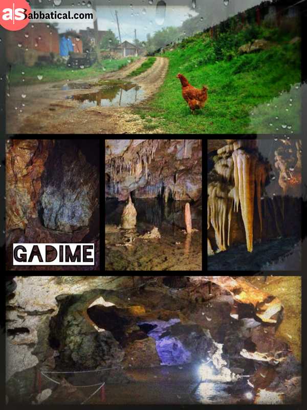 Gadime Cave - there is not much tourism in Kosovo
