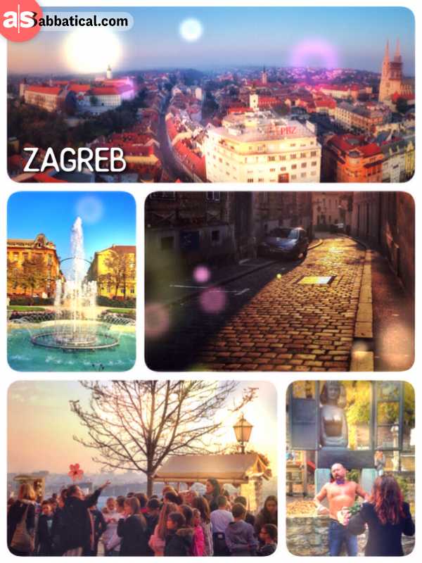 Zagreb - the sunny central european capital