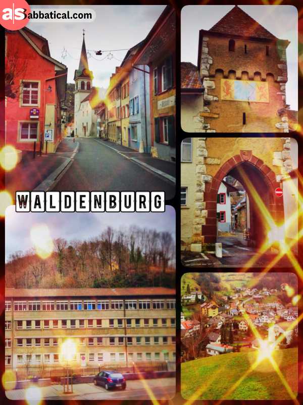 Waldenburg - Crossing the Jura mountain range