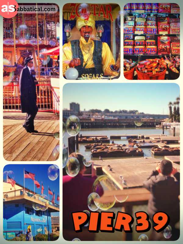 Pier 39 - I can imagine so many better things to do in San Francisco than visiting this touristic spot