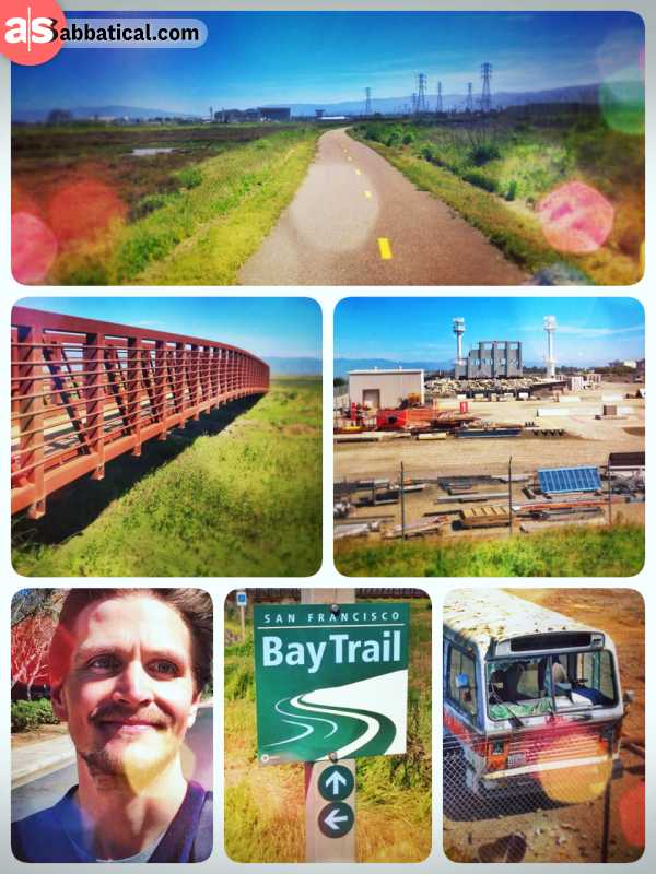 Bay Trail - slowing down and enjoying the beauty of the bay area on an old bicycle