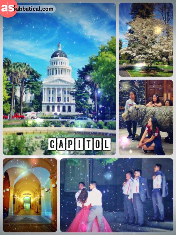 California State Capitol - politics somewhat between the "House of Cards" and "Kindergarten Cop"