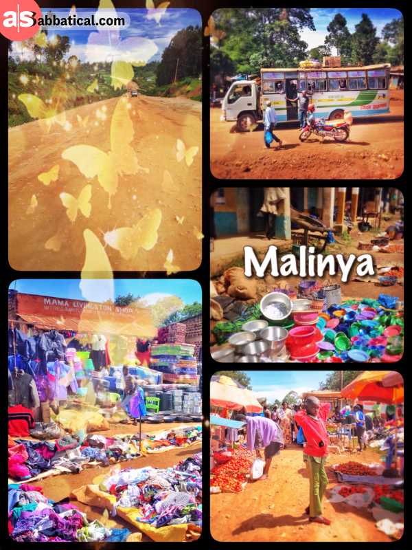 Malinya - visiting a small rural market far away from the next city or infrastructure