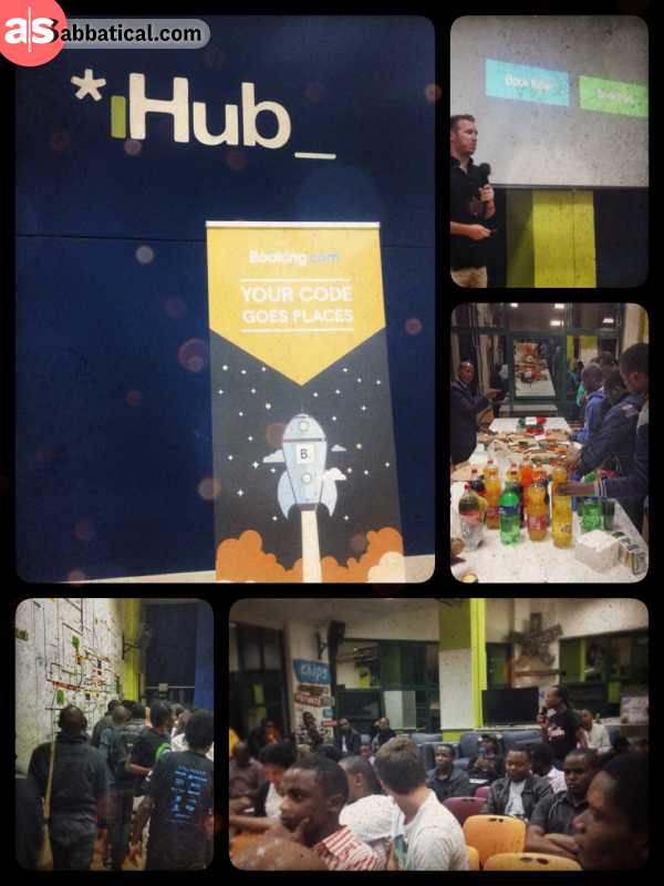 booking.com (at iHub) - meeting and learning from the maker of my favourite online travel platform
