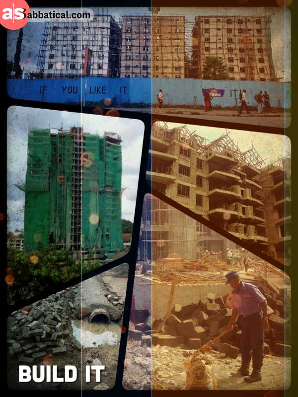 Rebuild Nairobi - rebuilding a complete city from scratch, but missing out the fundament
