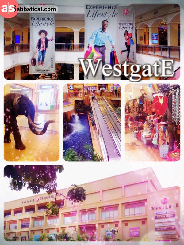 Westgate Mall - having lunch in one of the most prestigious and famous shopping malls of Kenya