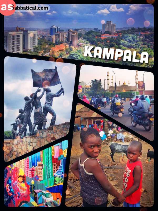 Kampala - exploring the seven hills of Uganda's capital, mostly with Boda Bodas