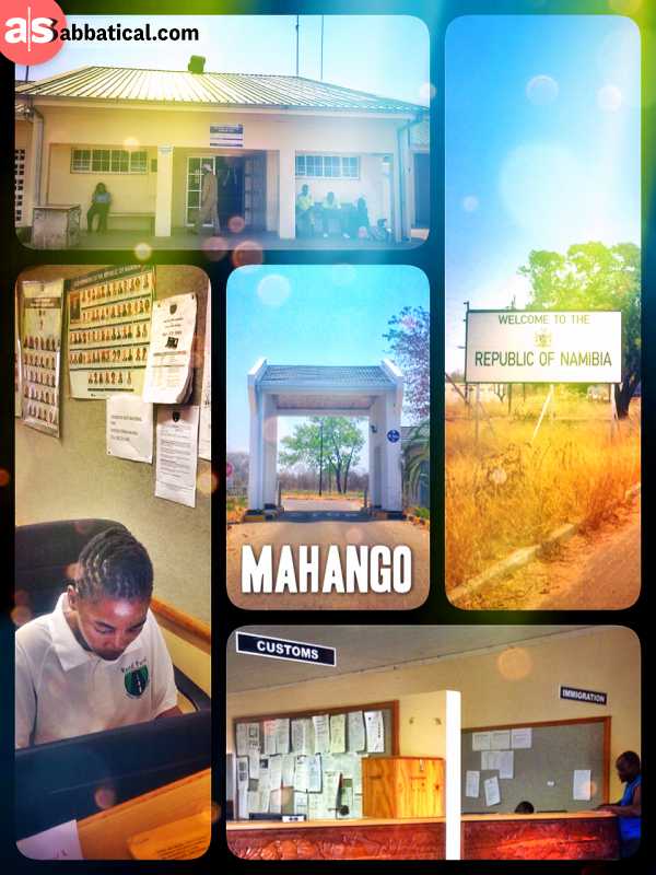 Mahango (Botswana > Namibia) - one of the fastest and easiest border crossings on the African continent yet