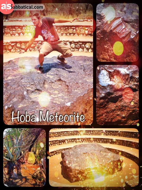 Hoba Meteorite - inspecting the largest meteorite from outer space found on planet earth (yet)