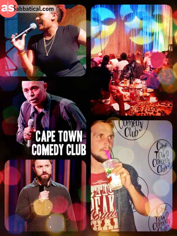 Cape Town Comedy Club - half priced Sunday evening laughter with standup comedy in a unique atmosphere