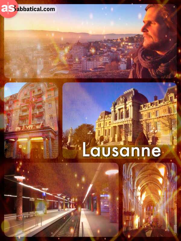 Lausanne - getting lost in the famous university city at the board of the picturesque Lake Geneva