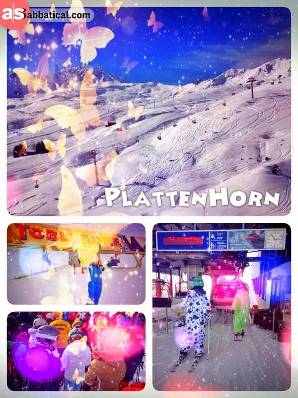 Plattenhorn - notoriously generous and well prepared ski slopes of the Arosa ski resort