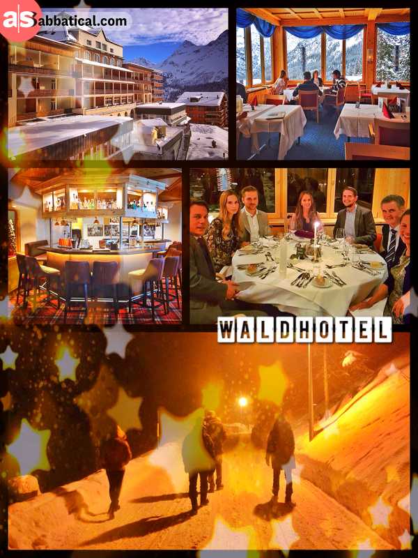 Waldhotel Arosa - one of the most prestigious and best located hotels in the ski resort of Arosa