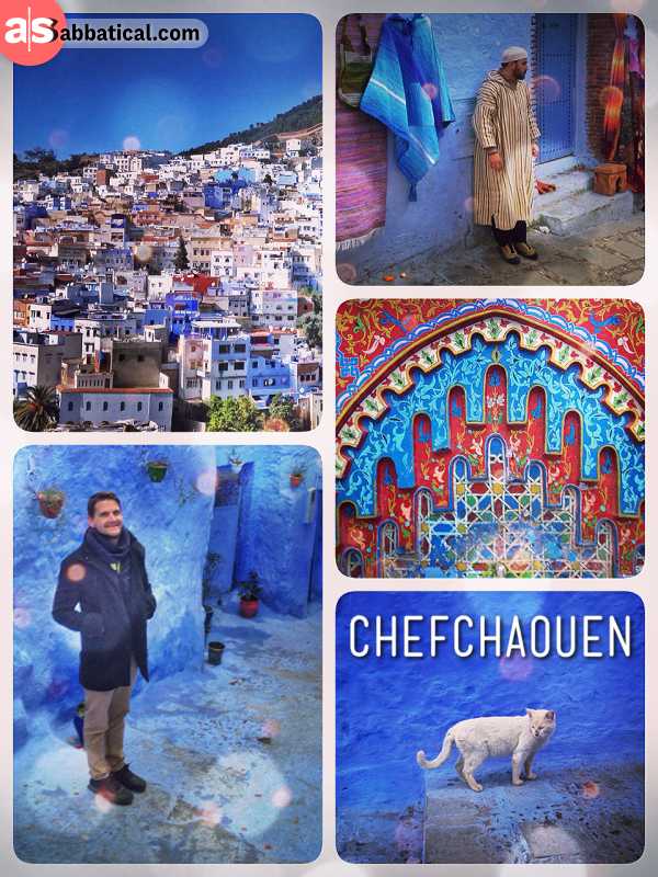 Chefchaouen - the blue city in Morocco, bringing heaven down to earth in a truly magical way