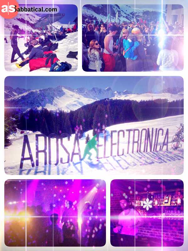 Arosa Electronica - celebrating the finest Swiss nightlife on the panoramic mountain stage of Arosa