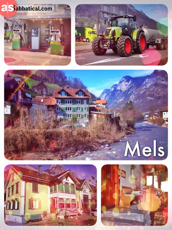 Mels - great location in Eastern Switzerland to quickly reach many major ski resorts