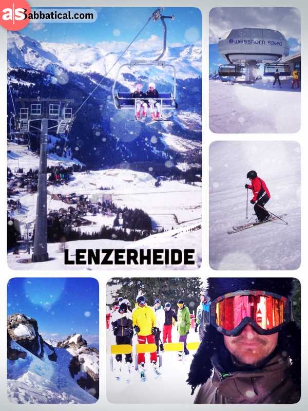 Lenzerheide - finally exploring the other ski resort that is connected to Arosa since 2014