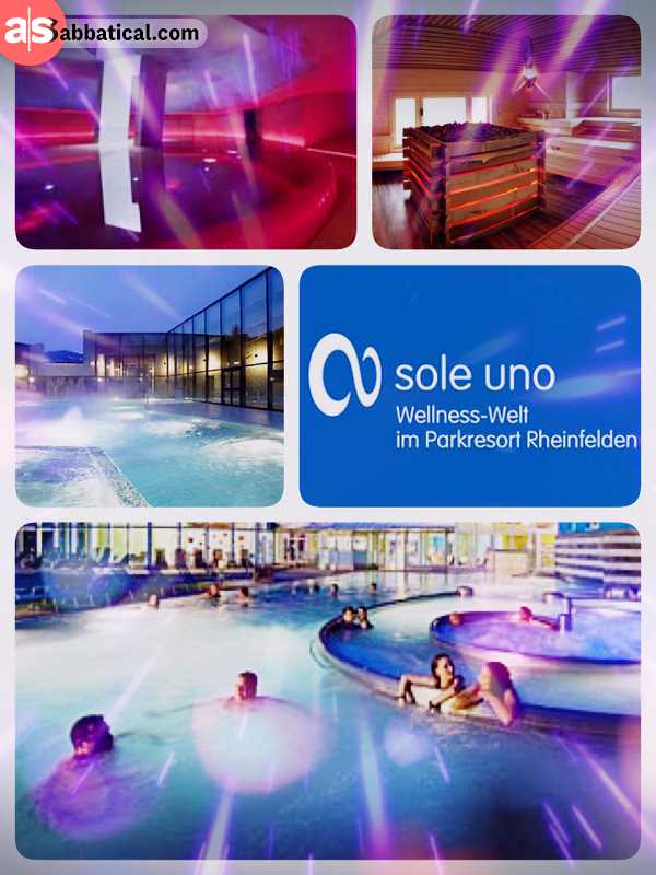Sole Uno Rheinfelden - very relaxing and refreshing spa experience with sauna and outdoor sole pool
