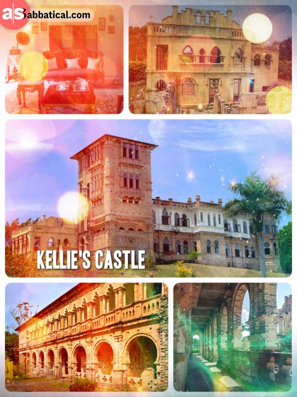 Kellie's Castle - the unfinished and ruined mansion, built by a Scotsman in Malaysia