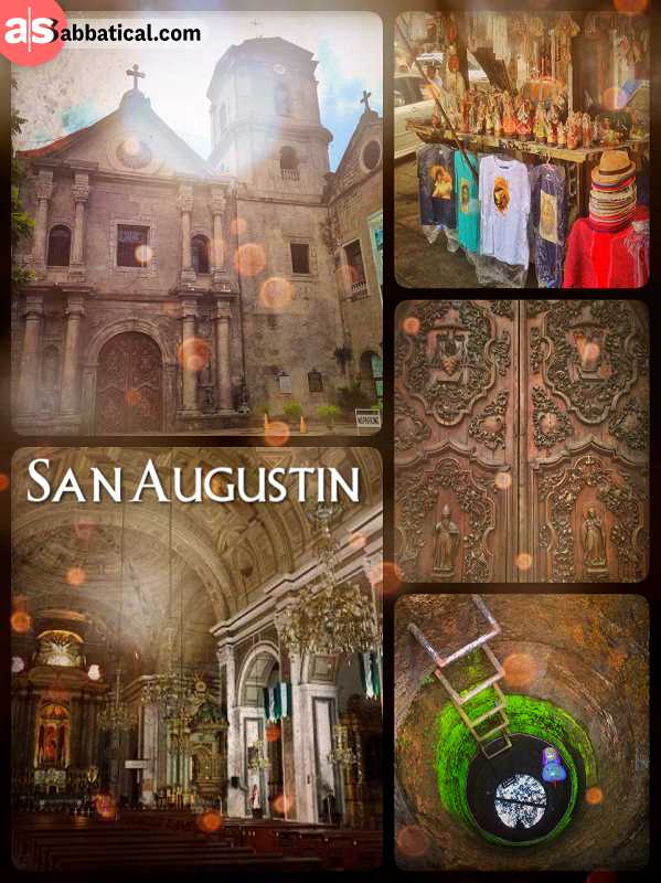San Augustin - one of the first baroque Spanish churches built in the Philippines