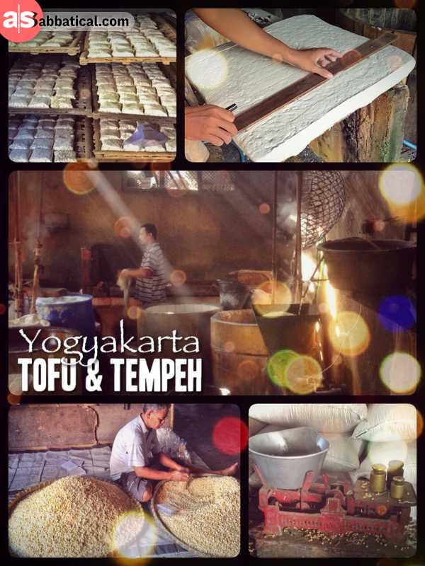 Tofu & Tempeh - visiting a small local factory and learning everything about soy products
