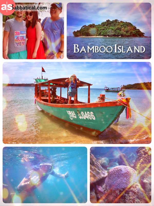 Bamboo Island - snorkeling, relaxing and taking pictures with Chinese tourists