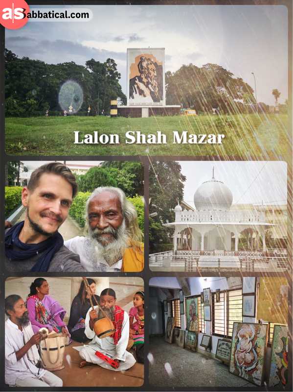 Lalon Shah Mazar - mausoleum of the most important Bengali songwriter and philosopher