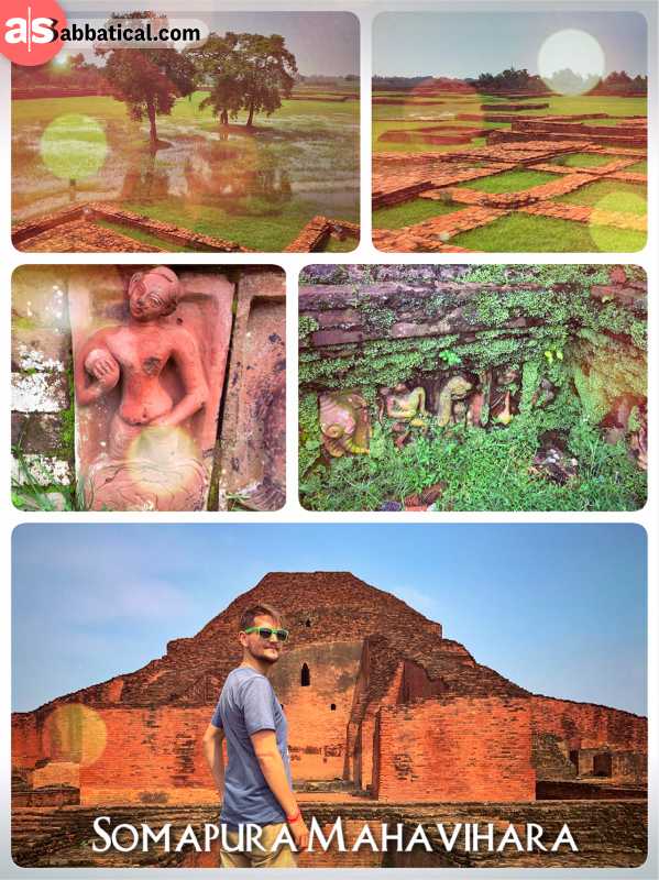 Sompur Mahavihara - ruins of the largest Buddhist monastery south of the Himalayas