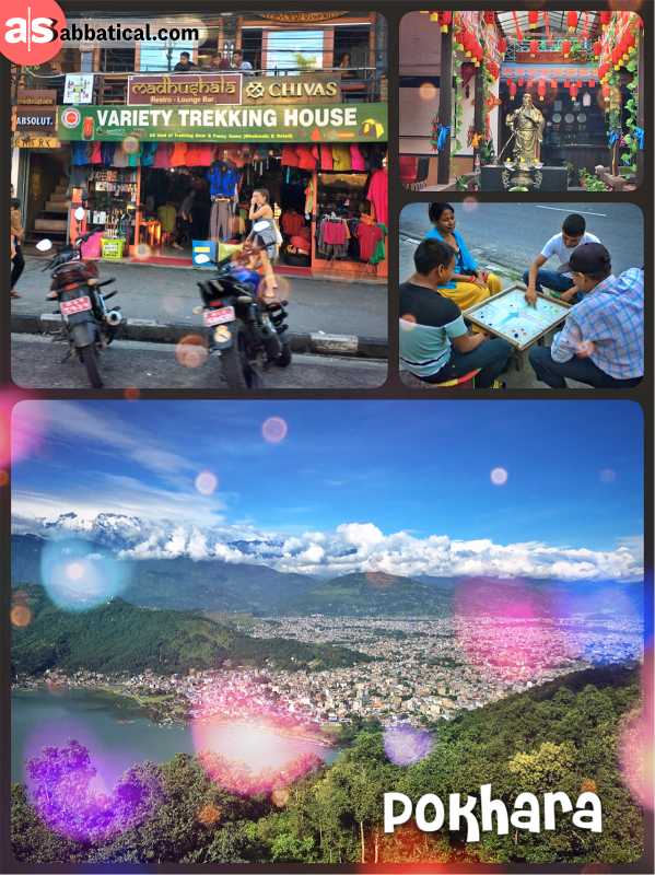 Pokhara - Nepal's unofficial tourism capital surrounded by the Himalayas