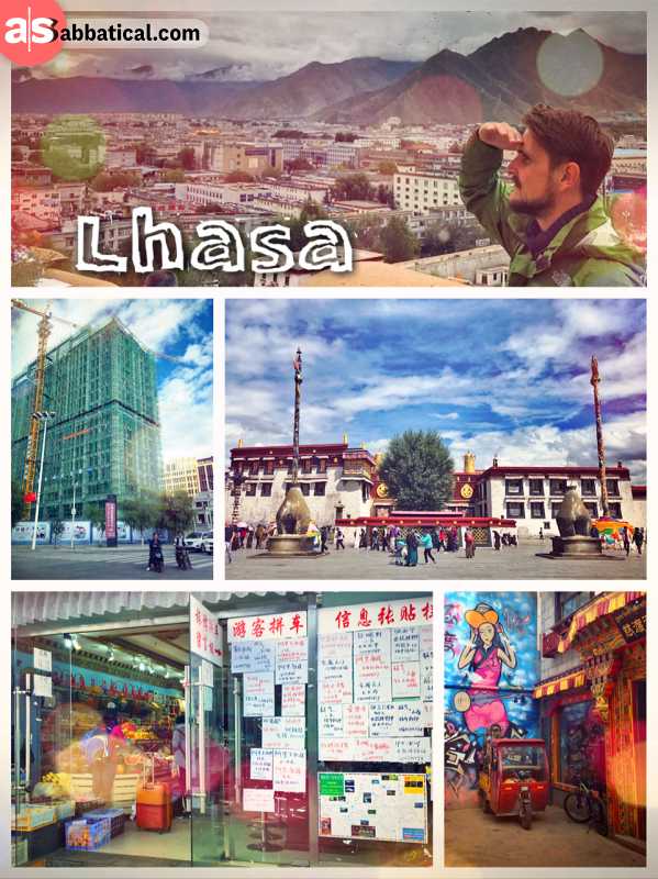 Lhasa - exploring the very old, yet modern capital of Tibet (now China)