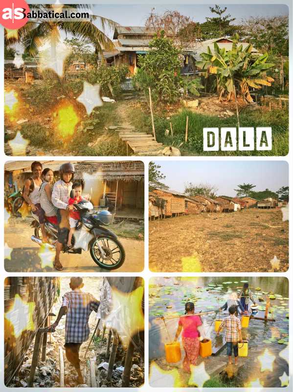 Dala - underdeveloped and poverty struck township south of the Yangon River