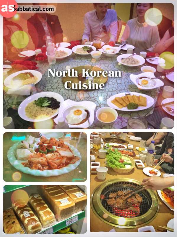 North Korean Food - pretty delicious and similar to South Korea, but not too much diversity