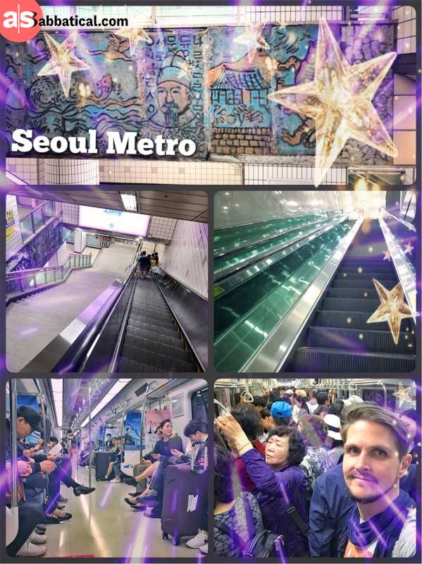 Seoul Metro - a convenient and fast way to move around South Korea's capital