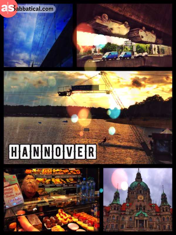 Hanover - staying with a friend and getting a private tour through the city center