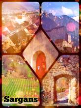 Sargans Castle - climbing up the mighty castle rock to overview the surrounding mountain peaks