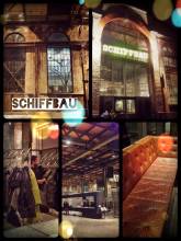 Schiffbau Zürich - getting some work done on a cozy couch before going clubbing in Zurich