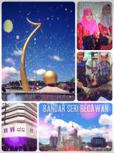 Bandar Seri Begawan - capital of the sultanate Negara Brunei Darussalam on Borneo