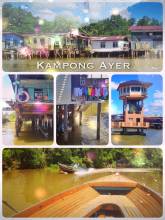 Kampong Ayer - floating on a wooden boat through the Venice of the East