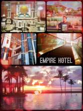 Empire Hotel Brunei - watching the sunset from (probably) the best hotel on Borneo