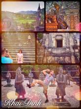 Khai Dinh - visiting the mausoleum of the 12th emperor of the Nguyen Dynasty