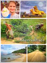 Sihanoukville - exploring the famous beach city and the rural village one street behind